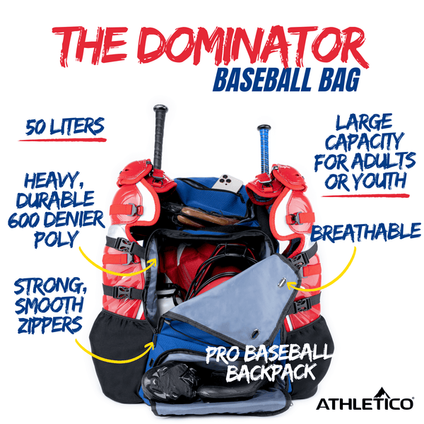 Large baseball outlet backpack