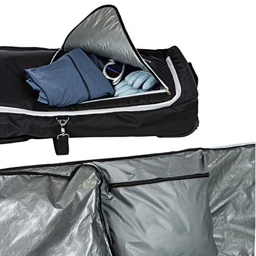 Athletico Rolling Double Ski Bag | Athletico